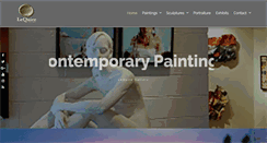 Desktop Screenshot of lequiregallery.com